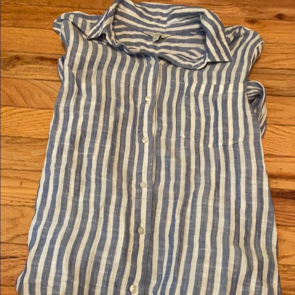 Lucky button down blouse